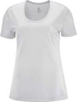 Salomon Women's Short Sleeved Sport T-Shirt, AGILE SS TEE W, Polyester, Light Grey(Light Grey Sag), Size: M, LC1280300