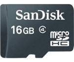 SanDisk microSD Class 4