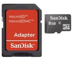 SanDisk microSDHC 8GB Class 2 (SDSDQ-8192)