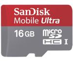 SanDisk Mobile Ultra Android microSDHC/SDXC Class 10 UHS-I