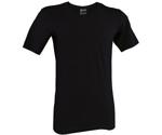 Schiesser Shirt short-sleeved crew neck black