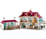 Schleich Large Horse Stable with House Caravan (42416)