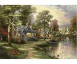 Schmidt Thomas Kinkade - Hometown Lake