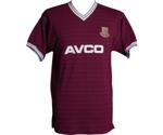 Score Draw West Ham United Home Shirt 1986