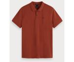 Scotch & Soda Classic Polo Shirt Cotton Piqué rum run