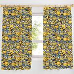 Sea of Minions Pencil Pleat Curtains 54″ or 72″ Drop (66″ x 54″ Drop)