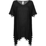 Seafolly Amnesia kaftan - Black 12