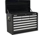 Sealey AP33109B Topchest 10 Drawer with Ball Bearing Runners - Black