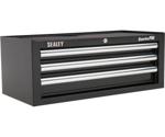 Sealey AP33339B Add-On Chest 3 Drawer with Ball Bearing Runners - Black