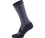 SealSkinz Walking Thin Mid dark grey marl/black