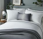 Serene Pom Pom Grey Bedding Set - Double