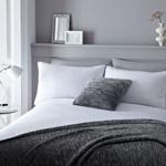 Serene Pom Pom White Bedding Set - Single.