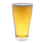 Set of 6 Plastic Beer Glasses/Plastic Pint Glasses/Hard Plastic Cups (Polystyrene) - 400ml (14oz)