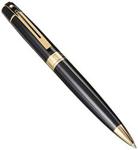 Sheaffer 300 - Refillable ballpoint pen, glossy black, gold tone trim