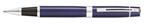 Sheaffer 300 - refillable Rollerball Pen, Glossy Blue Lacquer, Polished Chrome Plate Trim