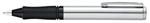 Sheaffer E2931451 Glossy Chrome Ballpoint Pen - Black ballpoint pen Chrome brossé.