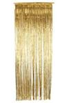 Shimmer Curtain, Metallic Gold, 91cm x 244cm