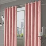 Sienna Window-Treatment-Draperies, Blush Pink, 66″ wide x 90″ drop