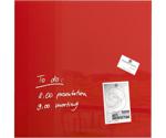 sigel Glass Magnetic Board (48 x 48 cm) GL114 Red