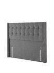 Silentnight Isla Headboard Double Ebony