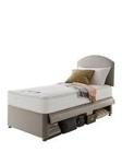 Silentnight Maxi Store Divan Bed Set With Kids Sprung Matress And Headboard - Sandstone Sandstone