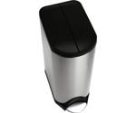 Simplehuman Plastic Lid Butterfly Pedal Bin (30 L)