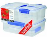 Sistema Klip It Storage Container 6 Pack