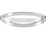 Skagen Elin Silver-Tone Bangle Bracelet (SKJ0714P)