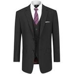 Skopes Wool Rich Darwin Black Suit Jacket in 52R