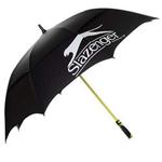 Slazenger Unisex Double Canopy Umbrella Golf Black/Lime One Size