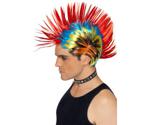 Smiffy's 80s multicolour punk adult wig