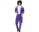 Smiffy's 80s Purple Musician Costume (48004)