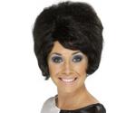 Smiffy's Black beehive adult wig