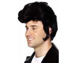 Smiffy's Black rock star adult wig