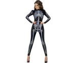 Smiffy's Black Skeleton Costume 43838