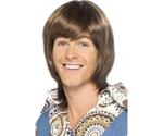 Smiffy's Brown 70s adult wig