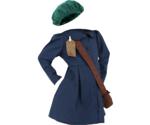 Smiffy's Child World War II Evacuee Girl Costume