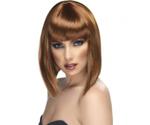 Smiffy's Light brown glamorous adult wig