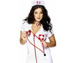 Smiffy's Red nurse stethoscope adult