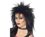 Smiffy's Rock Diva wig black (42238)