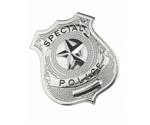 Smiffy's Silver police adult badge