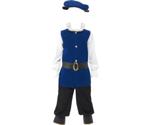 Smiffy's Tudor Boys Royal Blue Costume