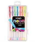 Smiggle Neon scented gel pens x7