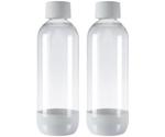 SodaStream 1 Litre Bottle (Twin Pack - White)