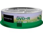 Sony DVD+R 4,7GB 120min 16x 25pk Spindle