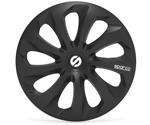 Sparco Sicilia SPC1670BK 16-Inch (4 Pieces)