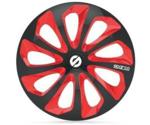 Sparco Sicilia SPC1673BKRD 16-Inch (4 Pieces)