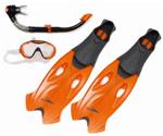 Speedo Glide Mask Snorkel And Fin Set