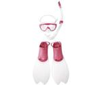 Speedo Junior Glide Scuba Set 3 Piece pink