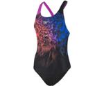 Speedo NeonWhizz Placement Digital Powerback Swimsuit (806187C845)